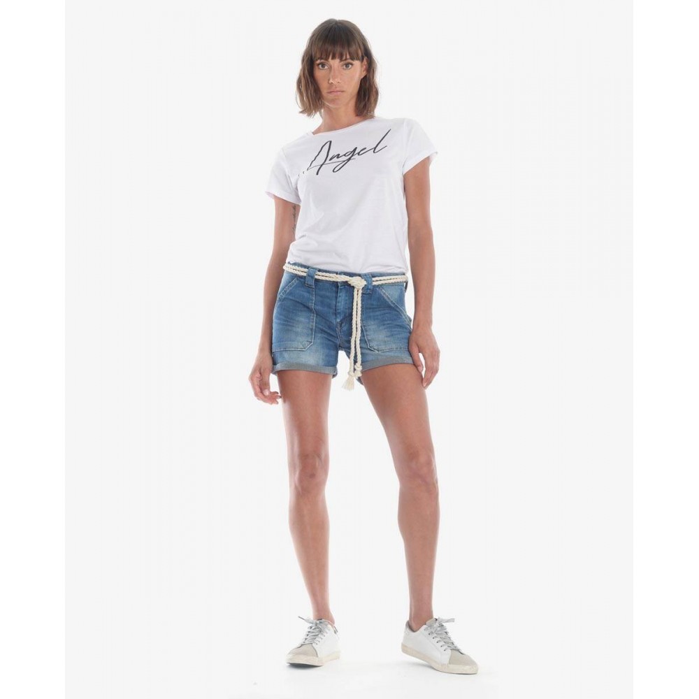 Short Femme En Jean Bloom De La Marque Le Temps Des Cerises