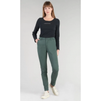 Pantalon femme chino Dyli4 vert bouteille LTC