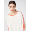 Pull femme col bateau 100% coton LES TRICOTS DE LEA