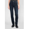 Jean femme pulp regular Vida taille haute bleu-noir N°1