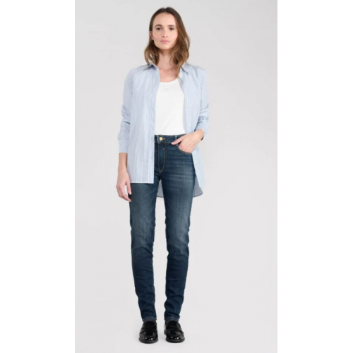 Jean femme pulp slim Marita taille haute bleu N°2 LE TEMPS DES CERISES