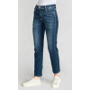 Jean 400/17 mom Basic taille haute 7/8ème bleu N°2 LE TEMPS DES CERISES