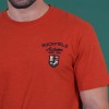 T-shirt homme à manches courtes Ruckfield Autumn Rugby Tour rouille