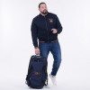 Sweat homme zippé Ruckfield French Rugby Club bleu marine