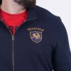 Sweat homme zippé Ruckfield French Rugby Club bleu marine