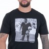 T-shirt homme à manches courtes noir Jonah LOMU by Ruckfield