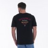 T-shirt homme mc Ruckfield Iwi Maori Rugby noir