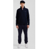 Pull homme EDEN PARK col camionneur en coton marine