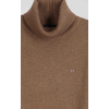 Pull homme EDEN PARK col roulé en laine et coton beige