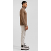 Pull homme EDEN PARK col roulé en laine et coton beige