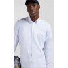 Chemise homme EDEN PARK en coton jacquard rayé ciel coupe Regular