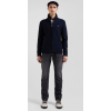 Cardigan homme EDEN PARK broderie au dos bleu marine