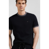 T-shirt homme EDEN PARK manches courtes noir broderie dos