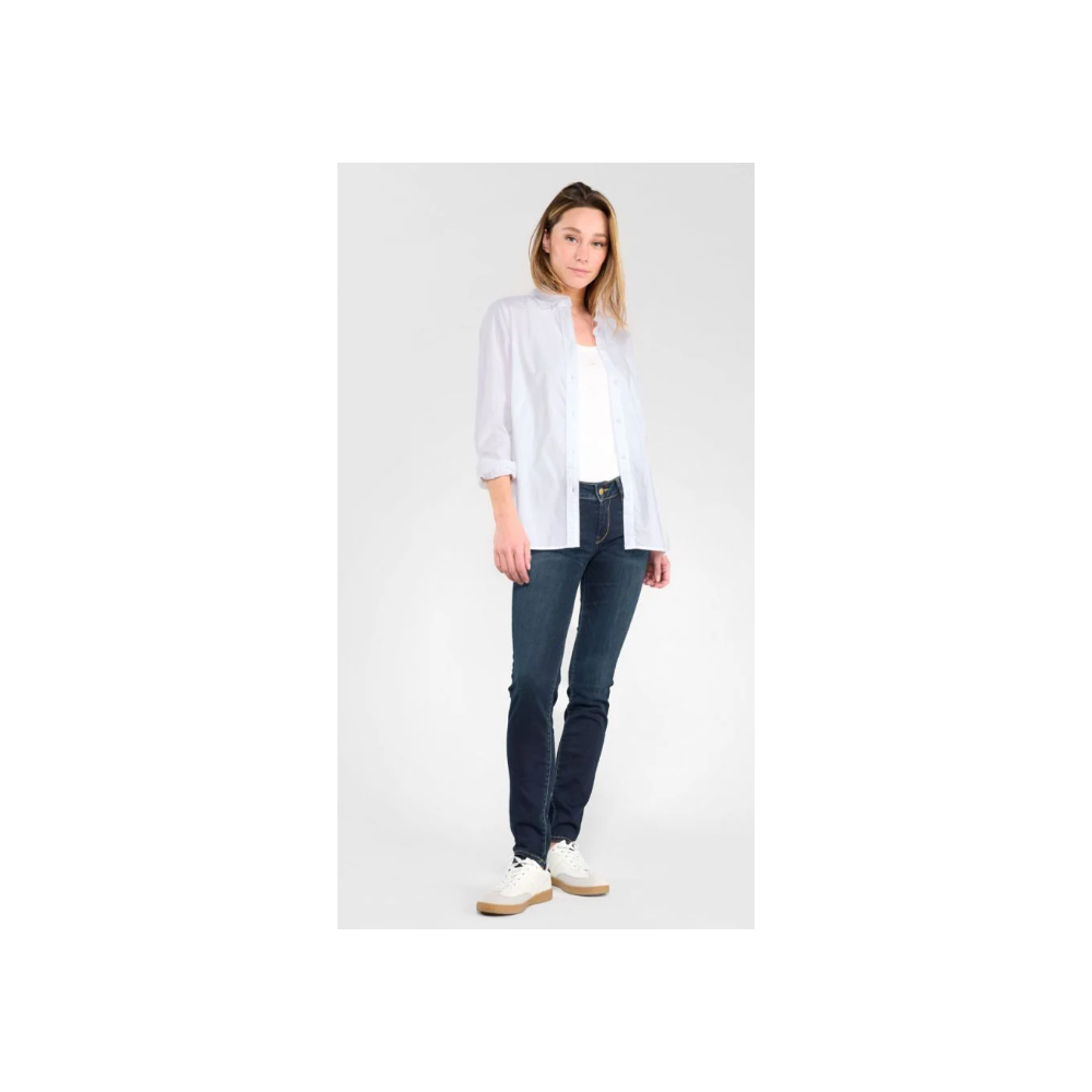 Jeans femme LE TEMPS DES CERISES  pulp slim Sanya bleu N°1