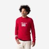 Pull homme rouge signature ROSSIGNOL