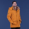 Parka homme Ruckfield moutarde Autumn Rugby tour