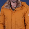 Parka homme Ruckfield moutarde Autumn Rugby tour